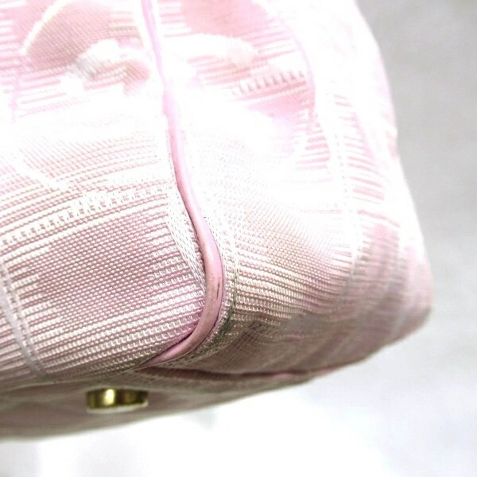 Tote A15825 (Good) Pink Bag New CHANEL Travel Pre-Owned Women's GM