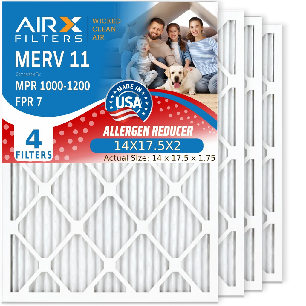 7 by MPR AIR. Filter Compatible & FPR 11 FILTERS Honeywell DR90 with 1000, Air WICKED 50070171-002 Comparable CLEAN MERV Pack 14X17.5X2 New AIRX Dehumidifiers DR120 4 MPR & Style to 1200