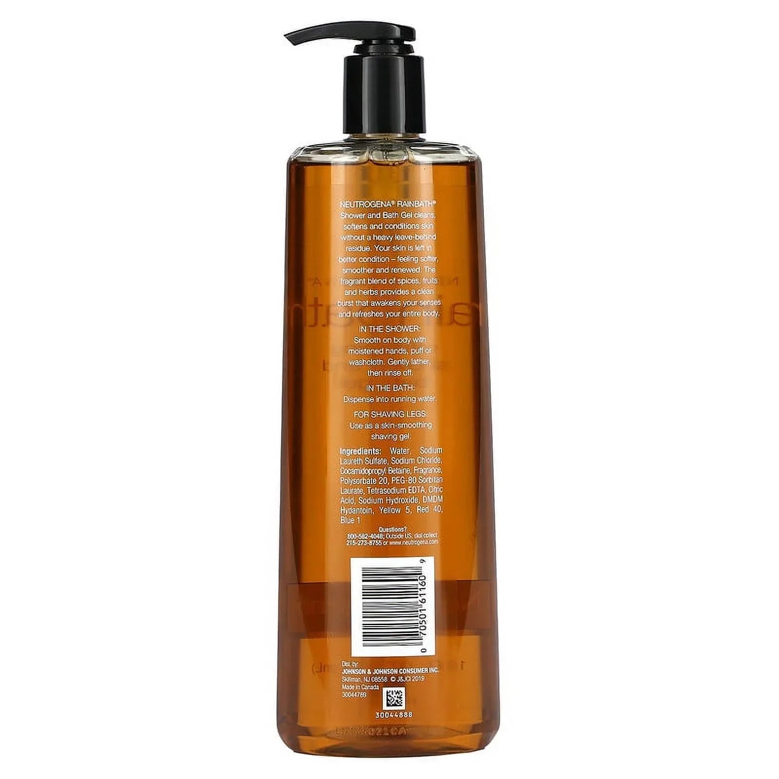 fl Neutrogena, Bath Shower ml) Refreshing and Pack (473 of Gel, 4 Rainbath, oz 16