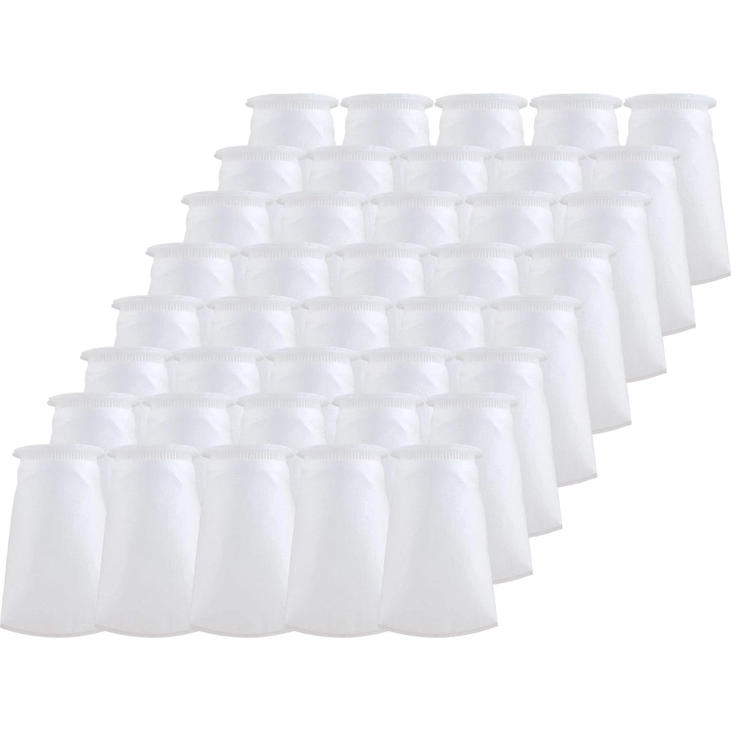 (10”) Polypropylene Glazed BP-410-100 Filter Liquid SP-BP-410-100 of (Case 100 Felt Bag 40) Micron SpiroPure 155393-03 #3