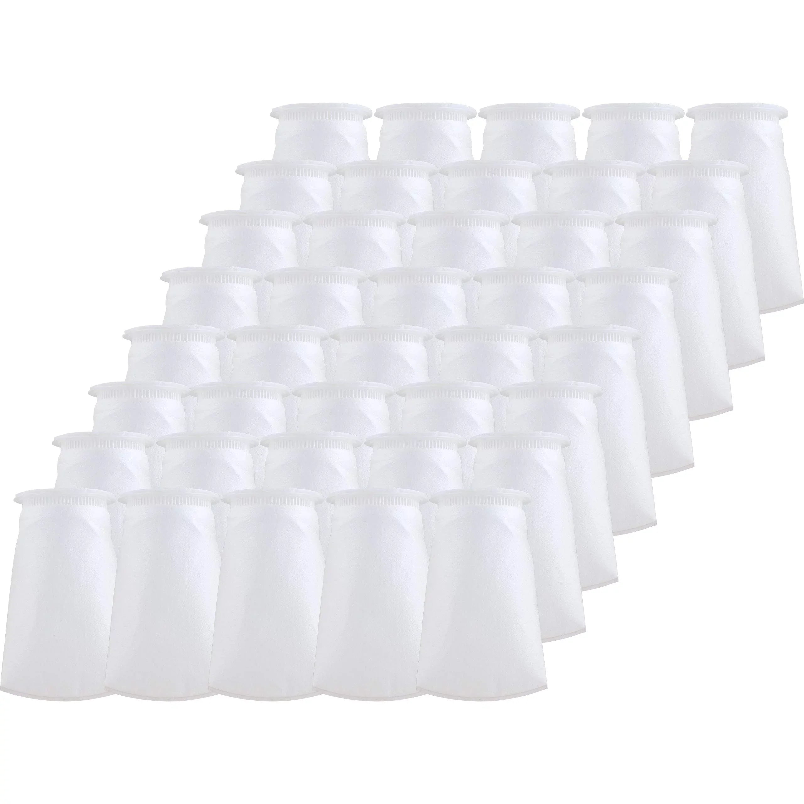(10”) Polypropylene Glazed BP-410-100 Filter Liquid SP-BP-410-100 of (Case 100 Felt Bag 40) Micron SpiroPure 155393-03 #3
