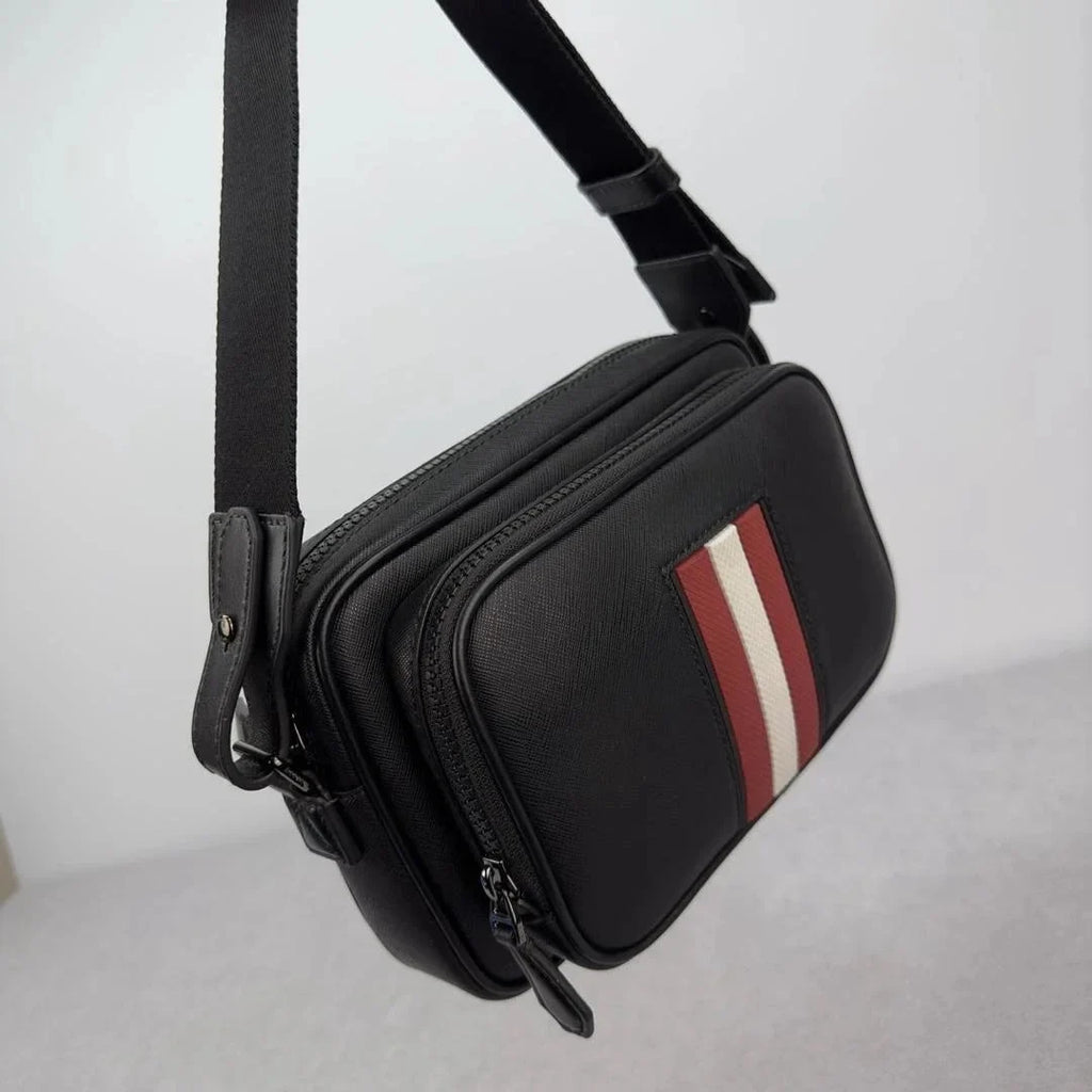 Bag Business Men's Bag Style Genuine Crossbody Bag Bag Commuter Quality Luxury Chest Shoulder Leather Casual High B Shoulder