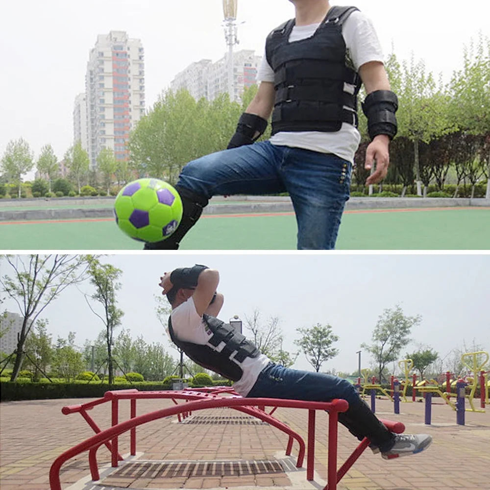 Jacket, Load, - Oxford Weight Weighted Nebublu Vest Max. Strength Training Cloth Adjustable 50kg