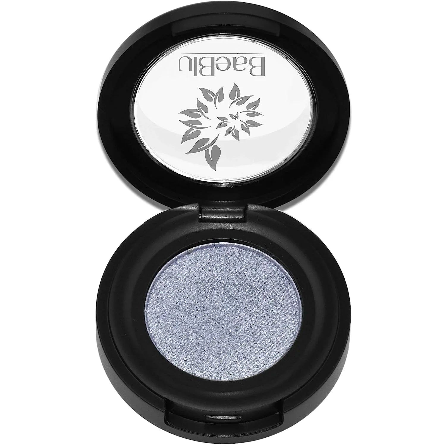 Pressed Made Sterling Organic Smooth Velvety Eyeshadow Finely in BaeBlu Hypoallergenic Natural Powder, 100% USA,