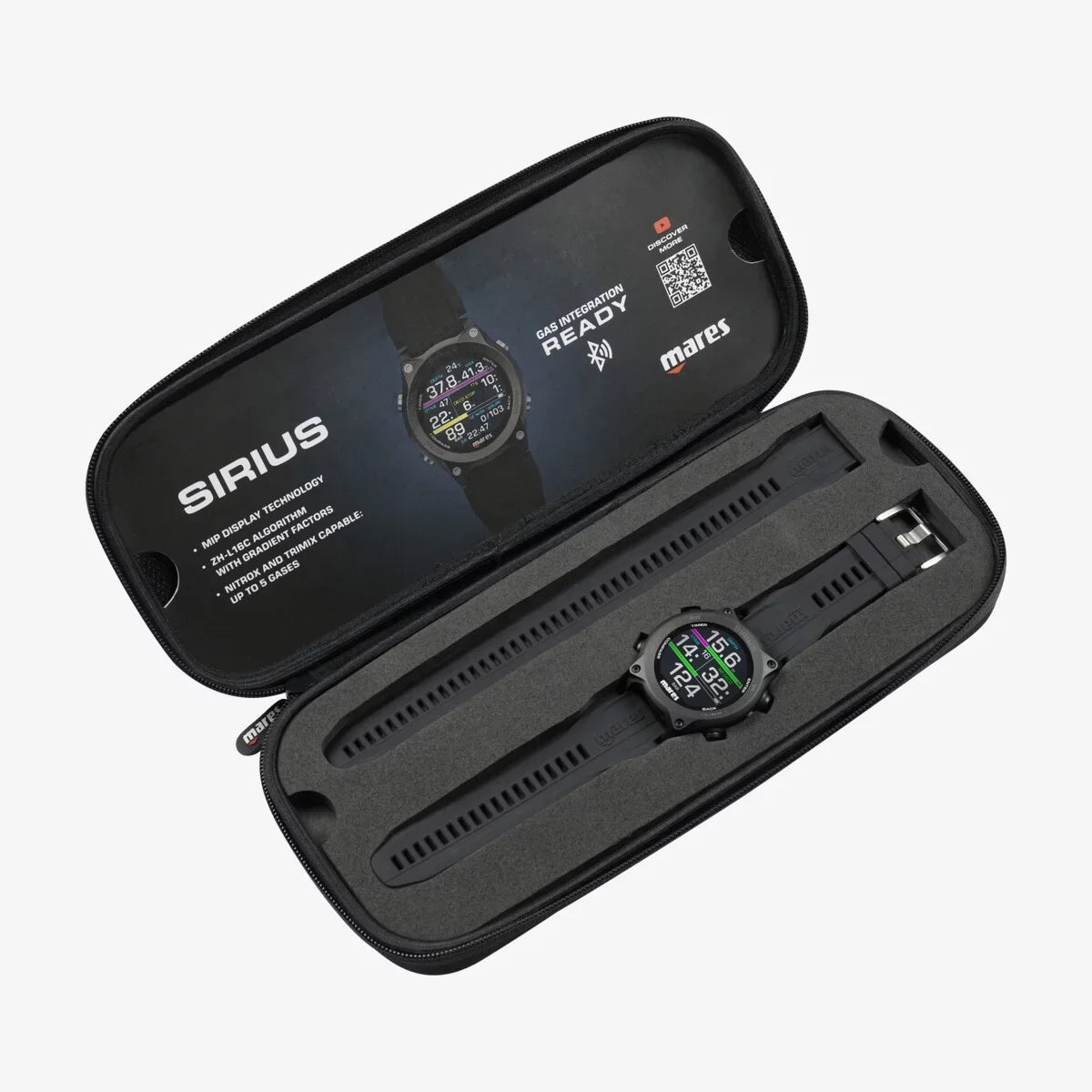 Sirius Mares Computer (Black/Black) Dive