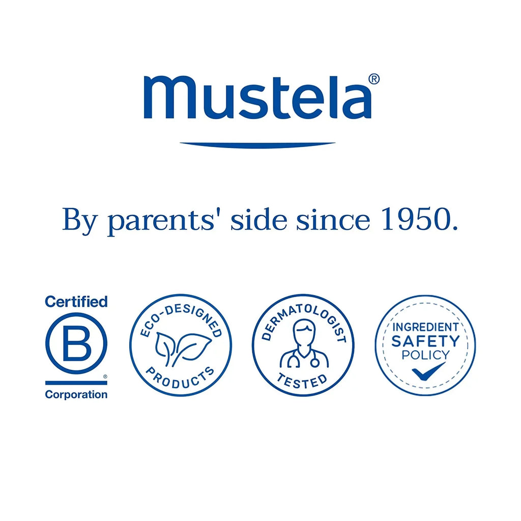 for oz. - Shampoo with Newborn 5.07 Baby fl. Tear-Free & - Shampoo Cap Foam Natural Cradle Fragrance-Free Mustela - Avocado