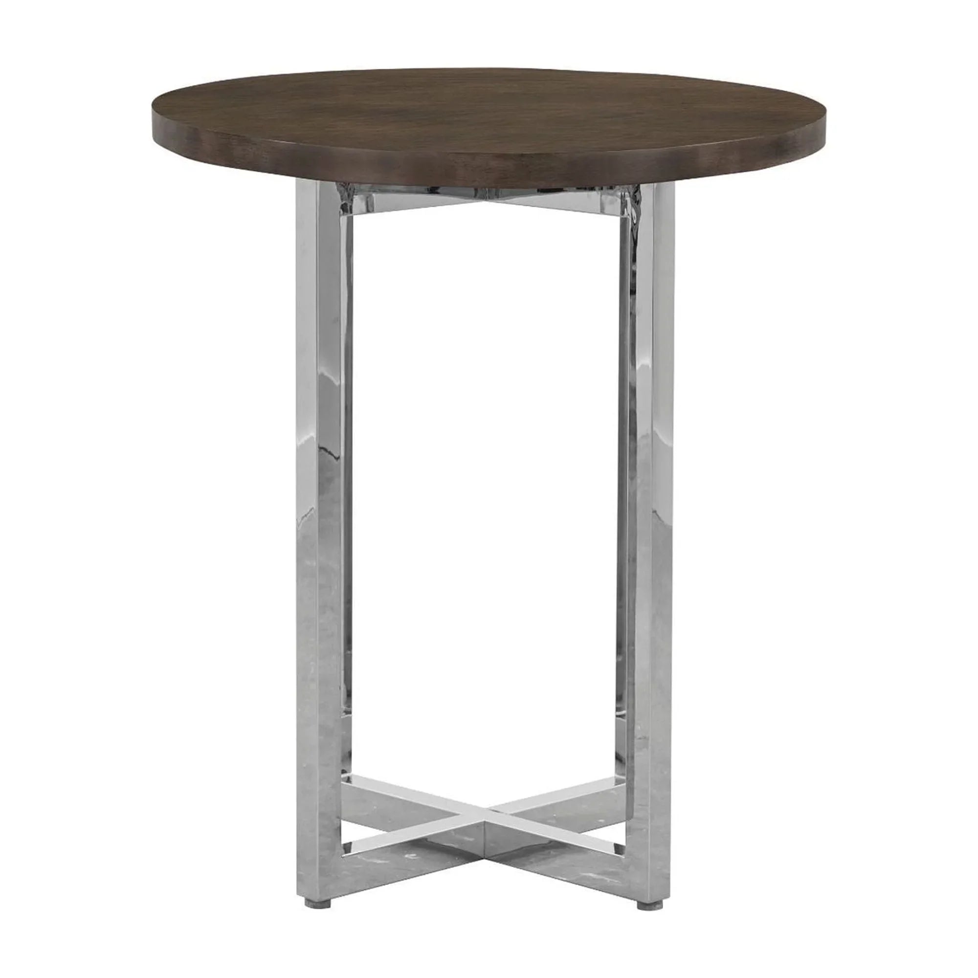 Bar Modus in w Wood Taupe Round Amalfi Table 32" Top