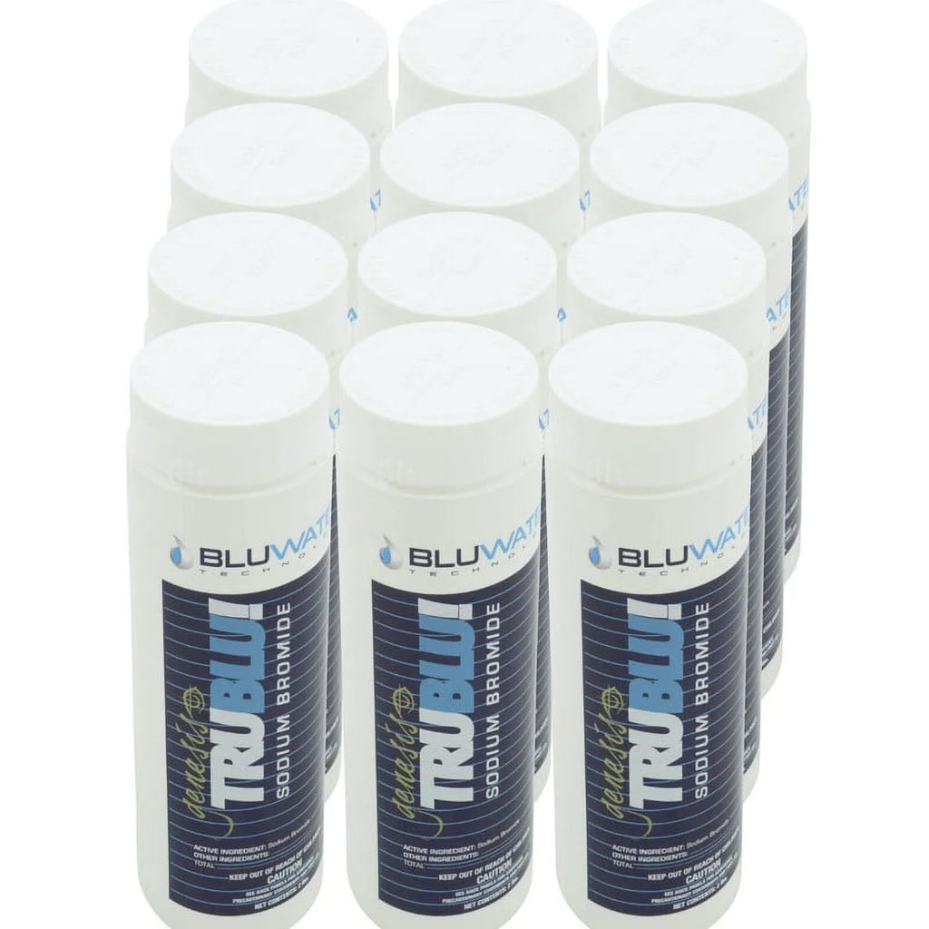 Bromide 12 Cleaners Sodium Pool Bottle, Generator, of Brand Automatic 2lb Bluwater Genesis, Case