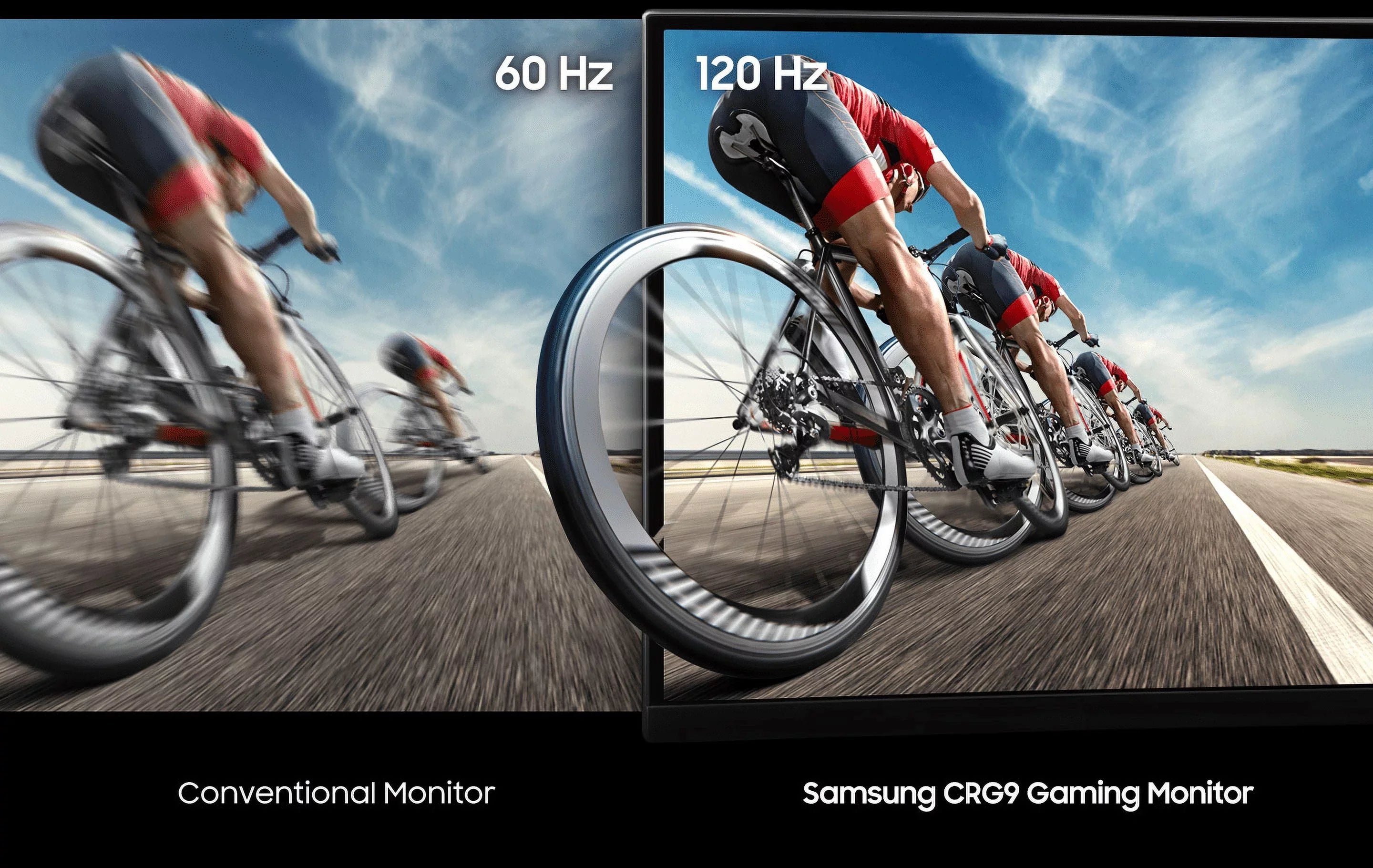 LC49RG90SSNXZA (5,120 QHD SAMSUNG Dual CRG9 Gaming 49" Curved 1,440) Class Monitor x QLED