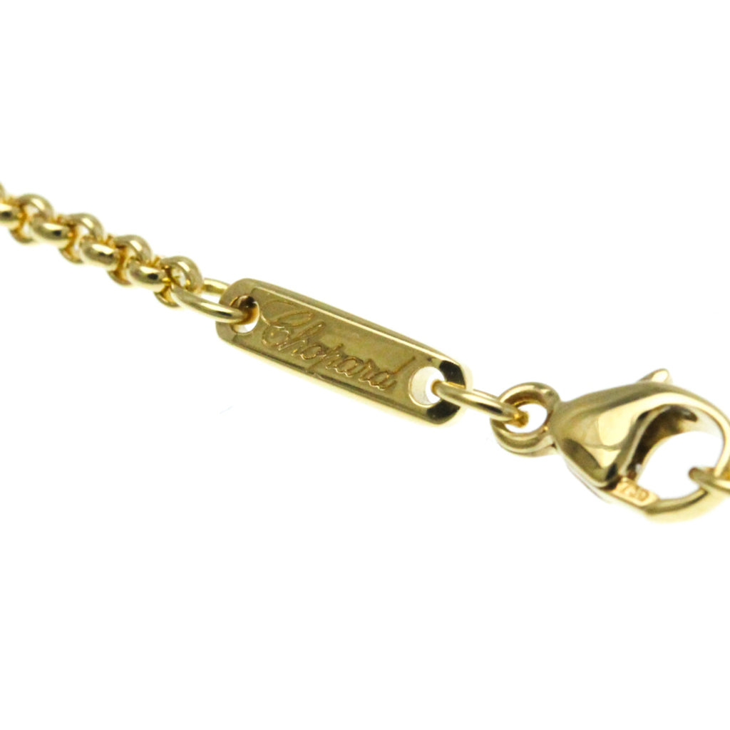 Men,Women Pendant Necklace (Good) Happy (Gold) Fashion (18K) Diamonds Chopard Necklace Pre-Owned Yellow Diamond Square 79/3210 Gold