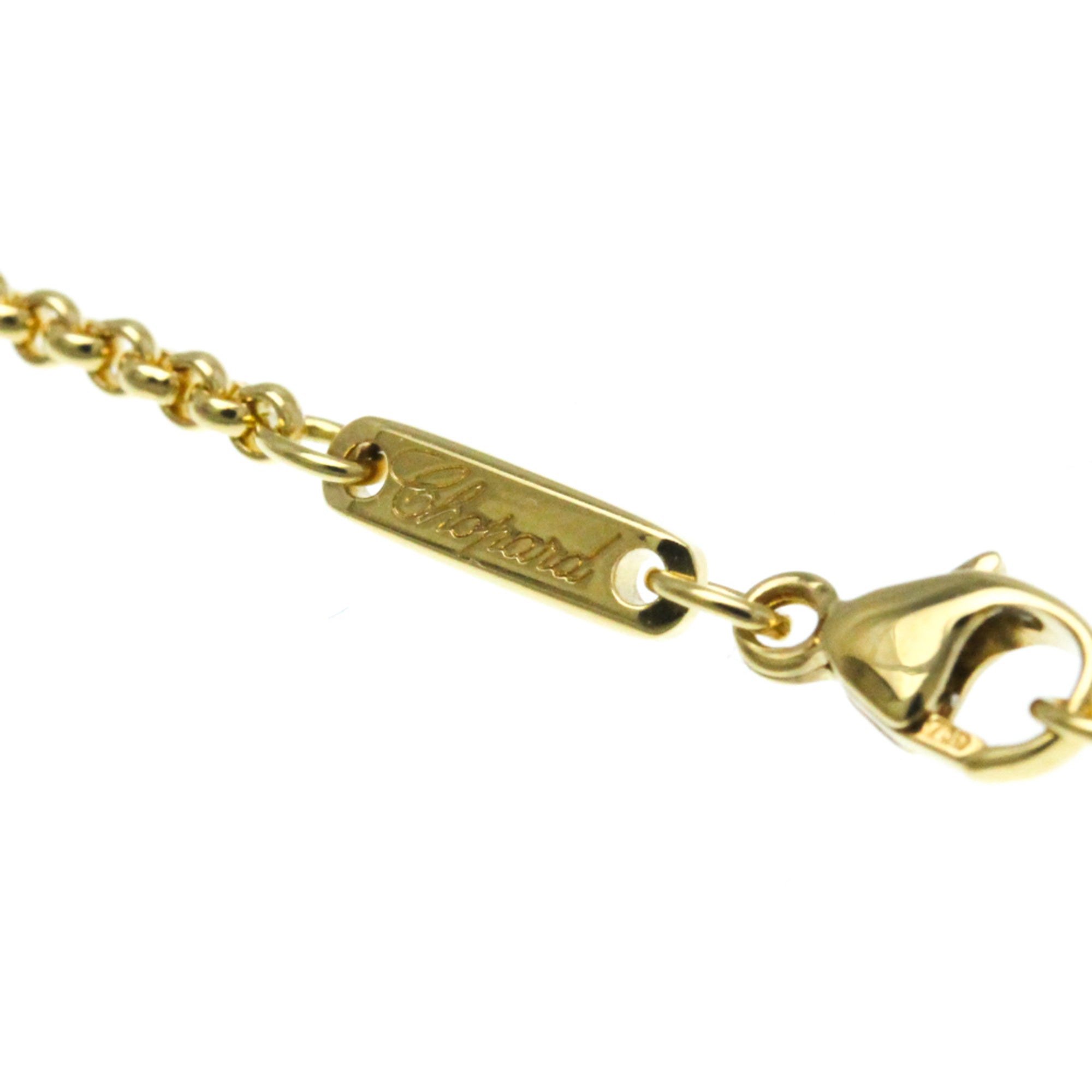 Men,Women Pendant Necklace (Good) Happy (Gold) Fashion (18K) Diamonds Chopard Necklace Pre-Owned Yellow Diamond Square 79/3210 Gold