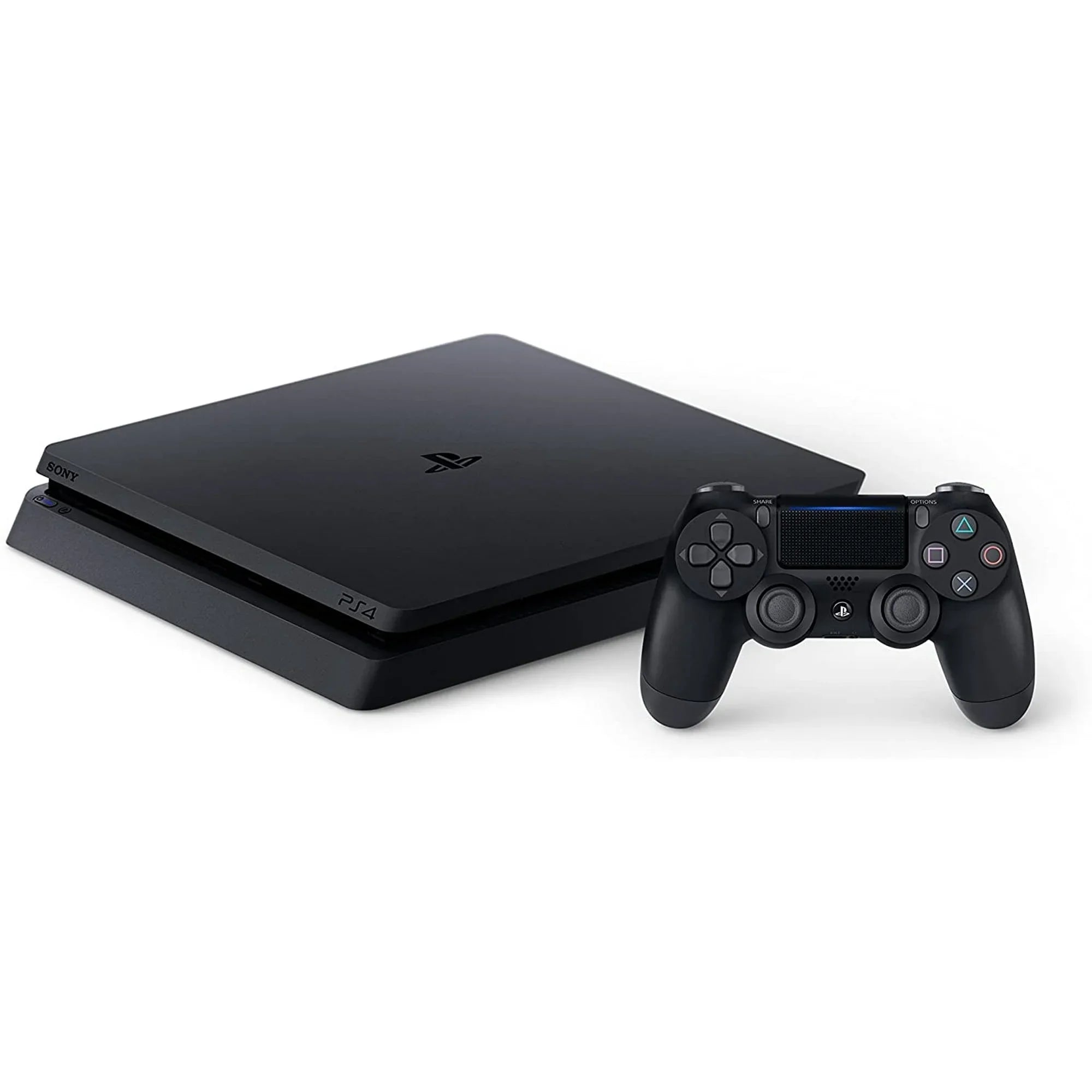 Black, BOLT Sony Kit 2 New Like Cleaning Slim 500GB With Console PlayStation Cable 4 HDMI Controller AXTION Bundle Gaming 2215B