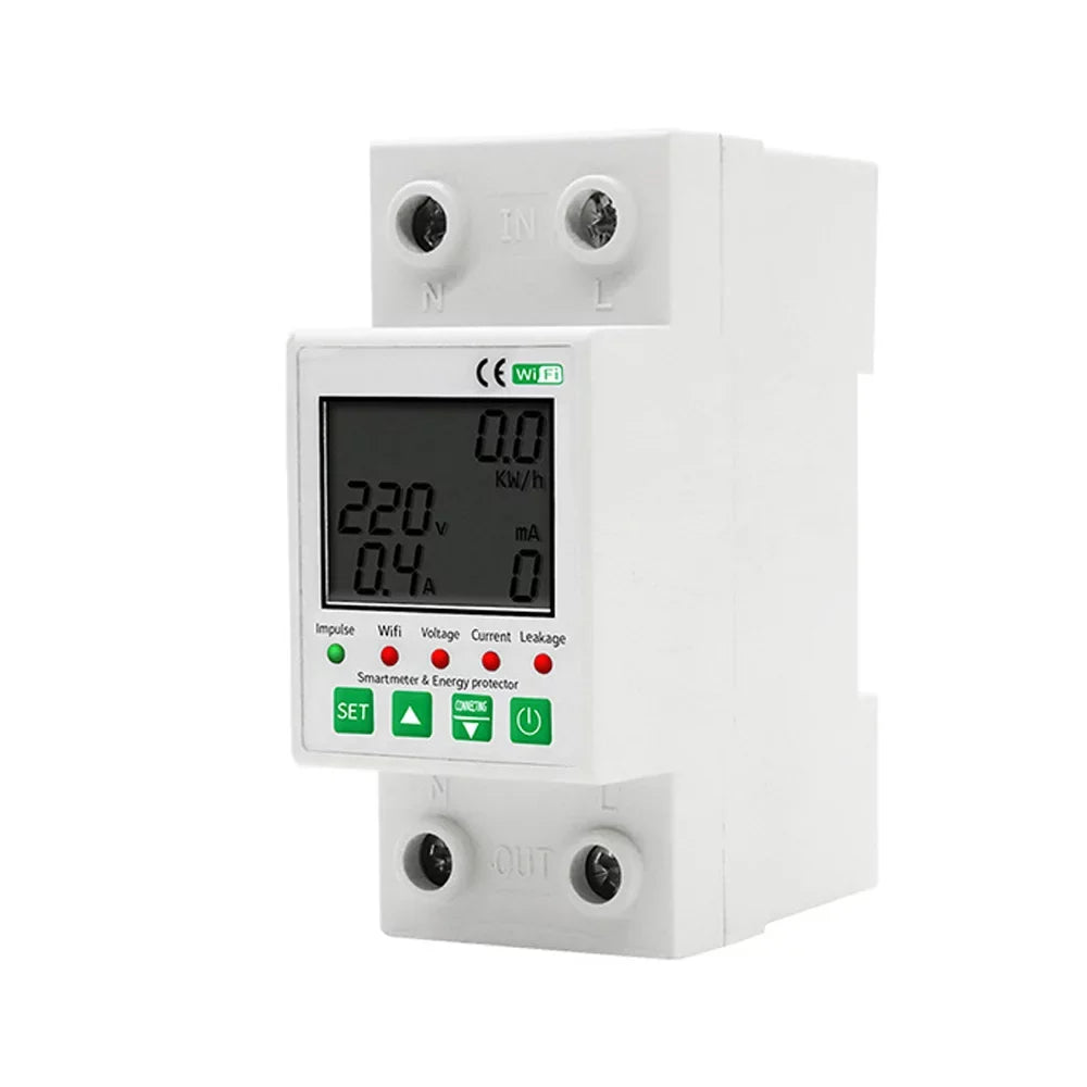 Leakage Intelligent Timer and Control with Meter Voice Protection Home Compatible WiFi Function - Electric with for Pinnaco