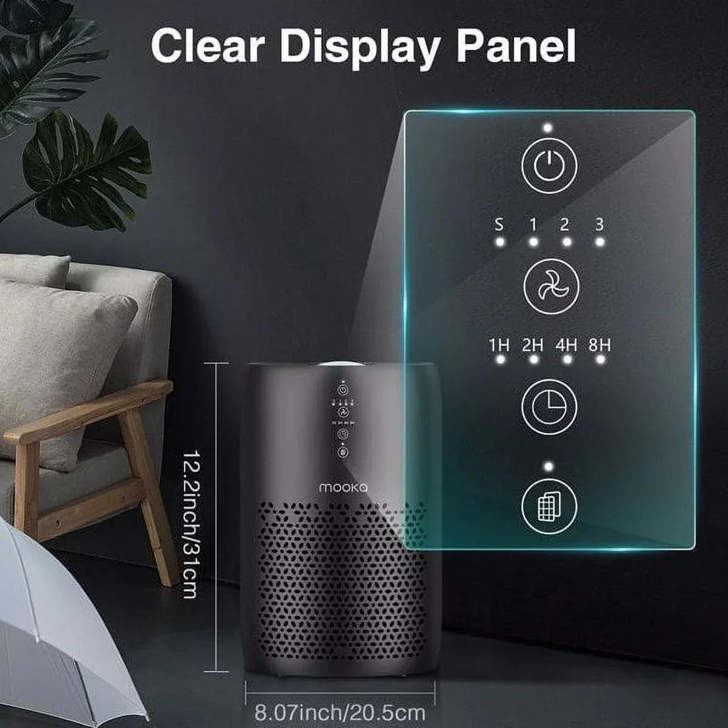 ft, Home 861 for HiSmartLife Air Large for sq Air HEPA H13 Office Cleaner Room Bedroom Filter Purifier