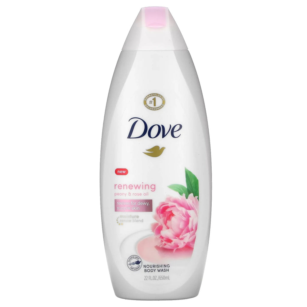 Cream Peony, Pack and 2 Dove Sweet Body 22 Wash, Pampering oz, Purely