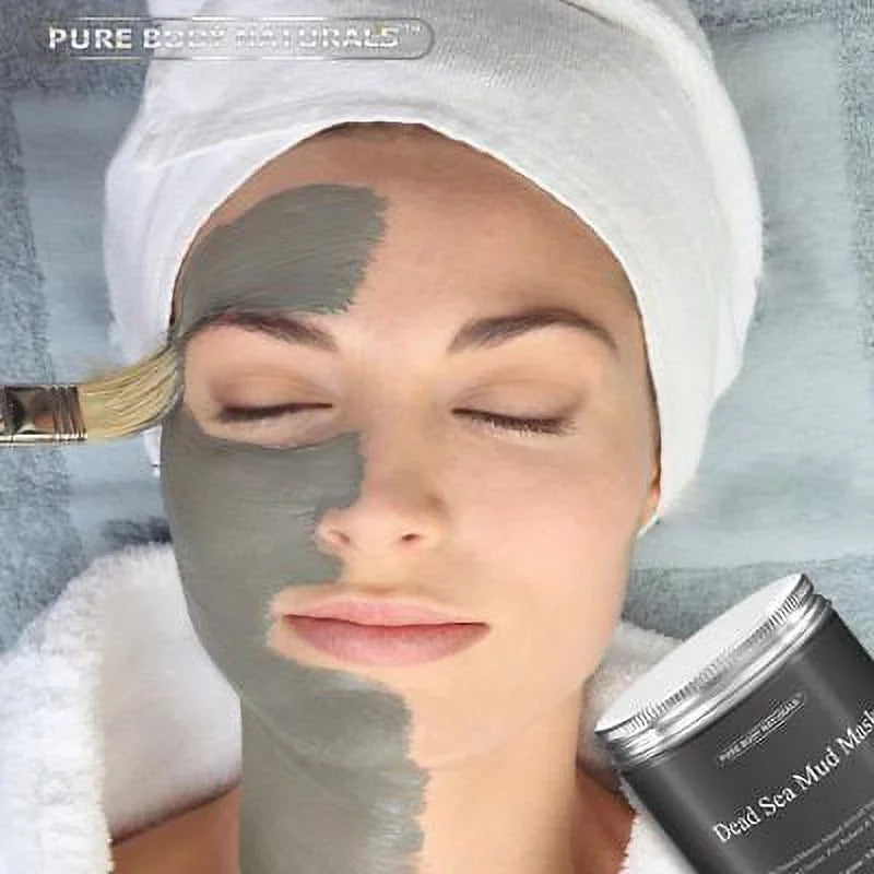 Skin Mask Unisex Naturals, Body Sea Mud 8.8oz Dead for Pure by Cleanser
