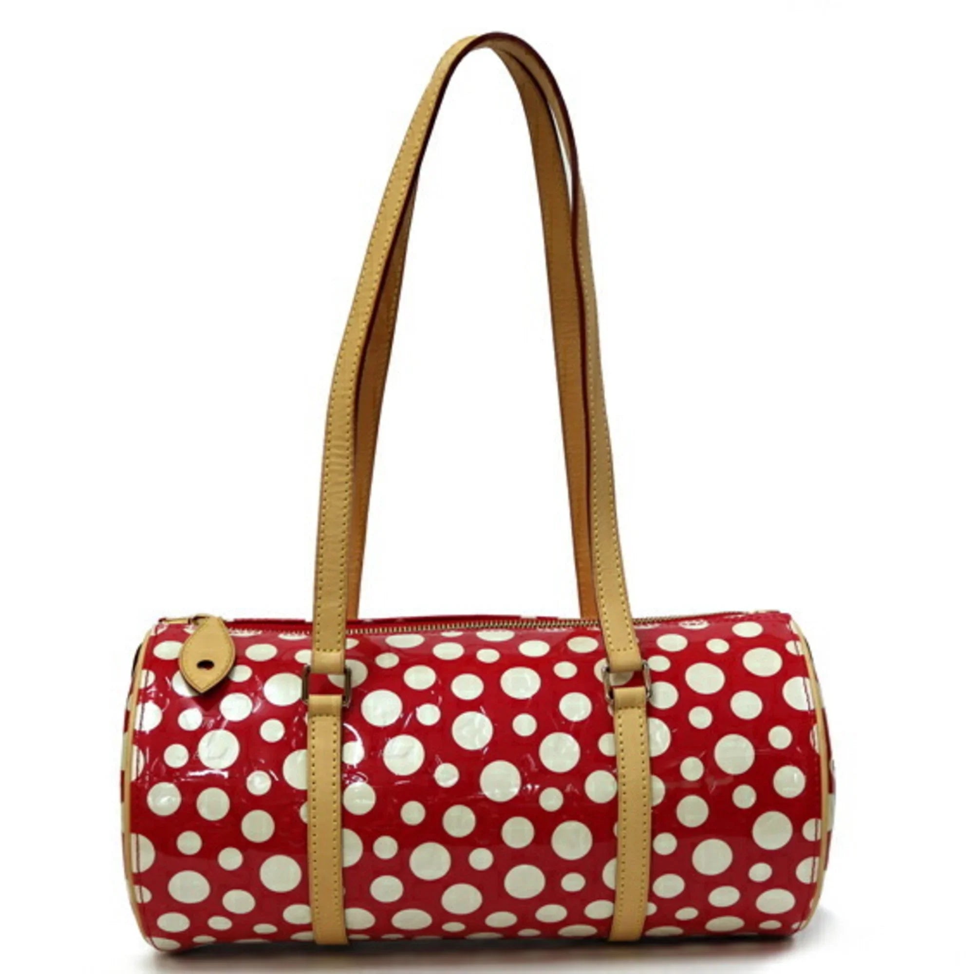 30 Infinity Shoulder Bag Pre-Owned Kusama Dot VUITTON (Good) LOUIS Ladies Papillon M91425 Yayoi Verni