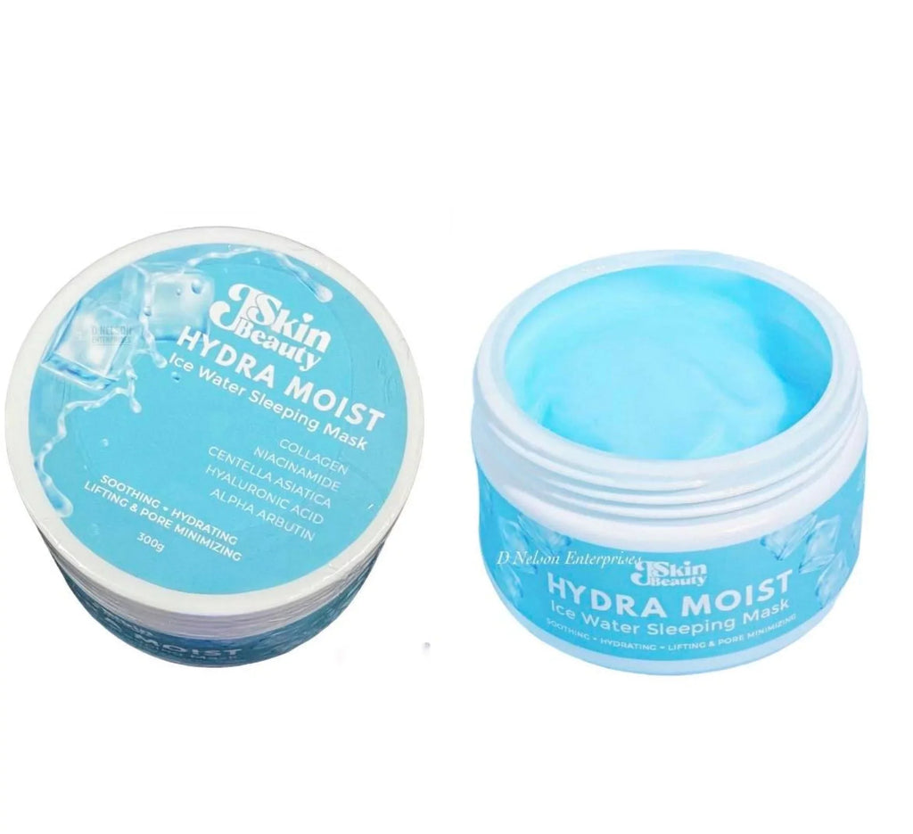 J Ice Hydra Sleeping Mask Skin Water Soap Ice & Hydra Moist Cube Beauty