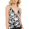 US Tankini Lauren Halter Tummy-Control Top, GRAPHIC 10 PAISLEY Swim Ralph