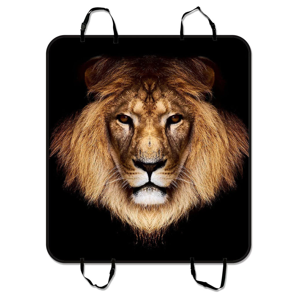 Cars Trucks 54x60 Mat Trunk face Car Mat Car Hammock Dog Cover Mat Seat For GCKG inches SUV Big and Seat Cargo Pet Lion