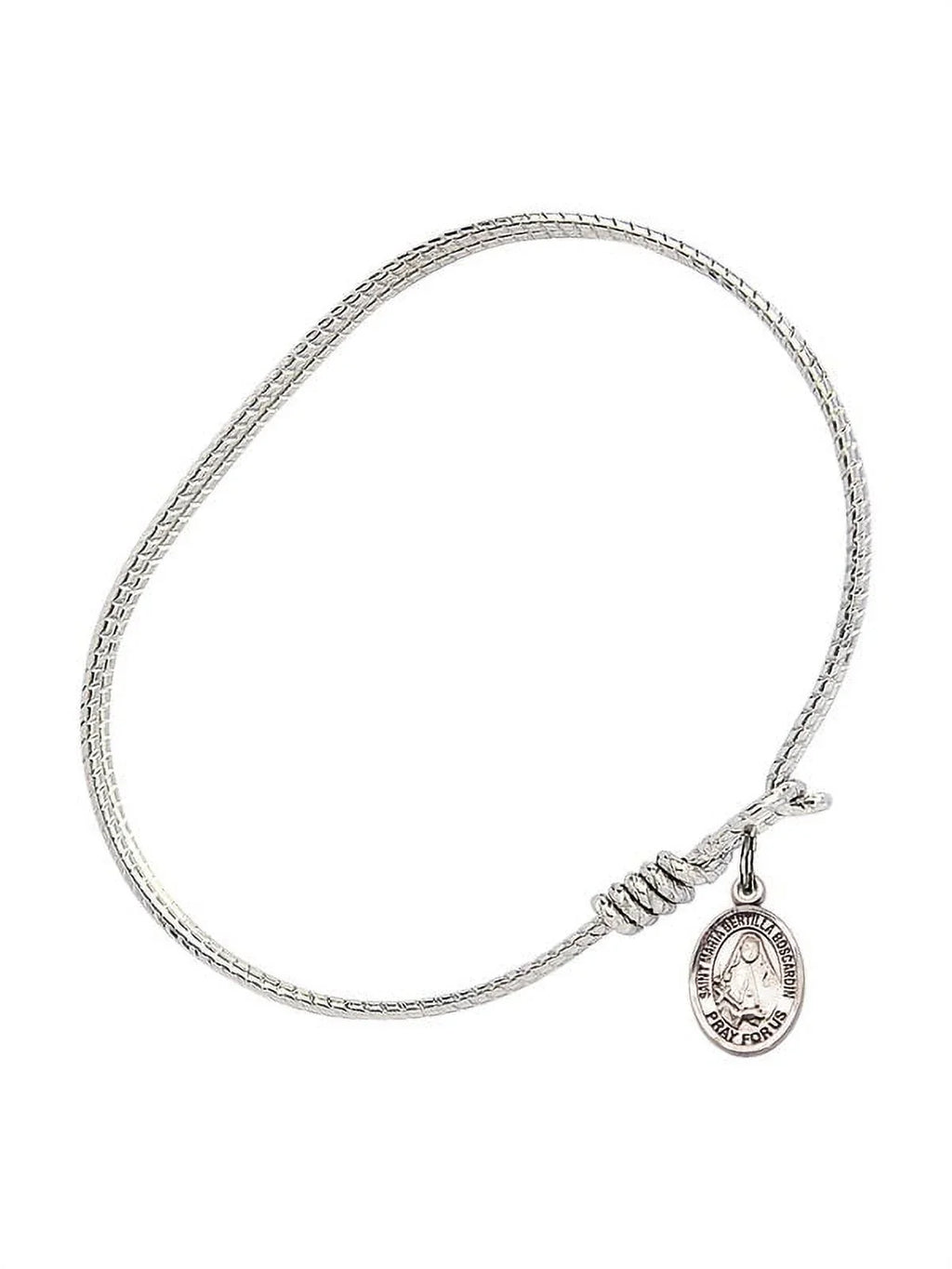 Eye Oval Bertilla Bracelet Boscardin in St. Hook 1/4 Sterling 6 inch Bangle w/ Silver Maria