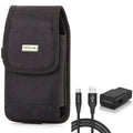 Clip Axon Redmi Type-C Rugged Pro, Case 10, for Cable Fast 6ft w 9T Prime Z Mi Max Note 5G 11 Blade - Pro, Holster Xiaomi 7 10 2S X1 10 Home USB Belt ZTE Charger