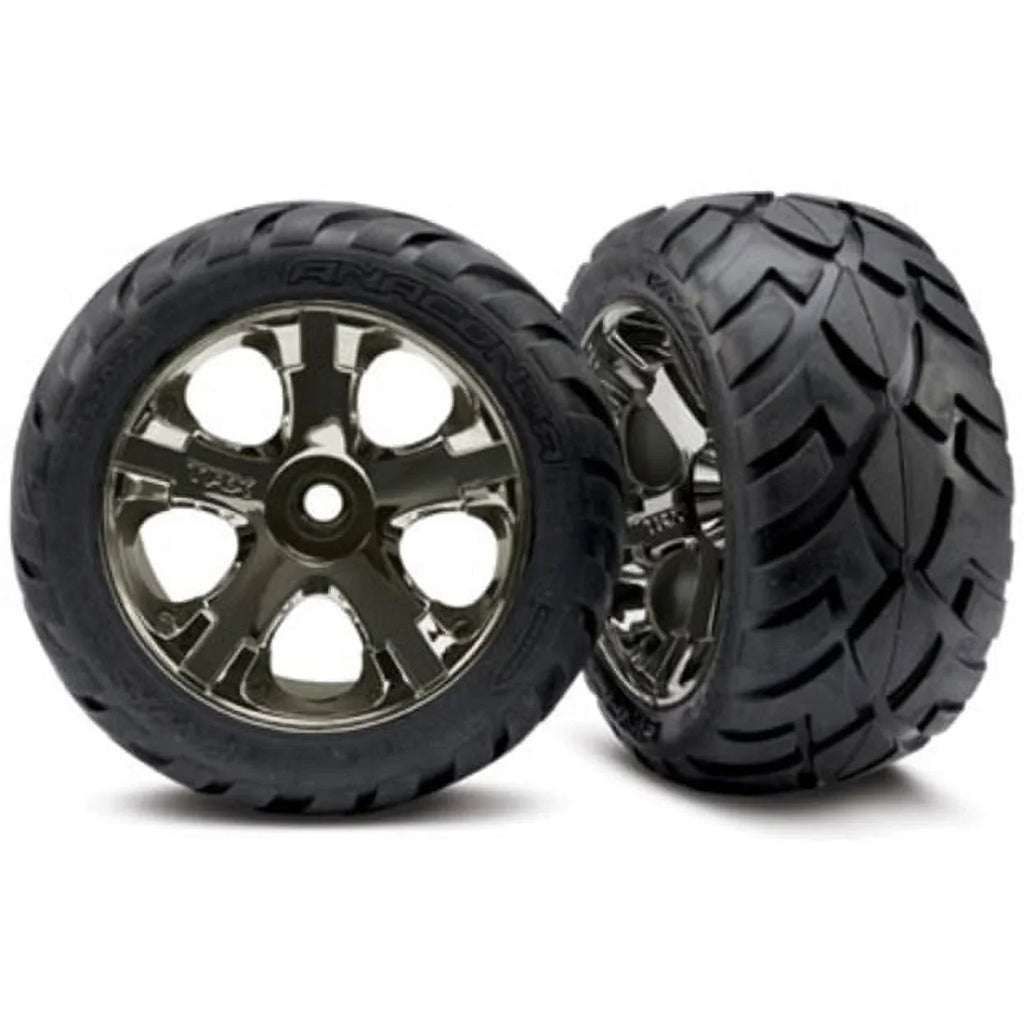 T&W Star ## All Chrome/Anaconda Black TRA3777A Traxxas TRA3777A