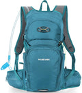 Hydration BPA Water Leakproof with Backpack for 2L KUSTAR Free,Lightweight Backpack Bladder Water Hiking,Running,Cycling,Camping,Blue Pack