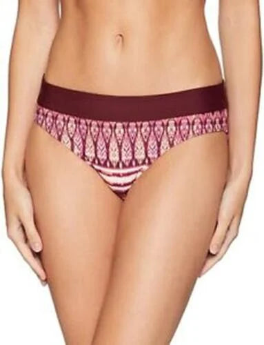 Bikini Black Mid prAna Rise Cherry Izabal Bottoms Hipster Ramba Small (S) Size