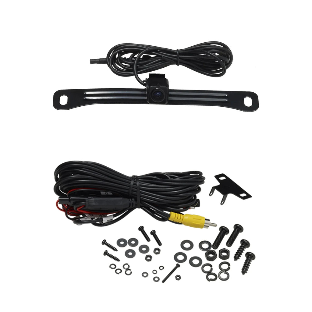 camera Rearview Mirror Replacement Universal and 3.5-inch Monitor w/ back screen up OEM-Style