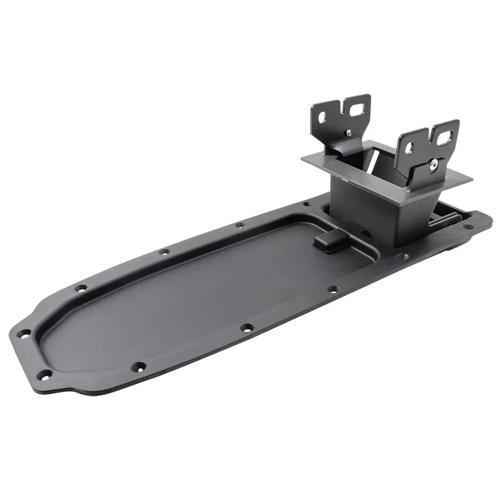 04-11 Brock Truck Console Center & Pickup Replacement Repair Base Ranger 3L5Z10047A20AAD Full Kit with Dark Armrest Compatible Hinges Gray
