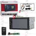 License plate DiscountCentralOnline Waterproof Pioneer 2-DIN back-up stereo Touchscreen Digital 6.2" Full FL09CH + vision Remote Bluetooth Night USB camera with Car Media