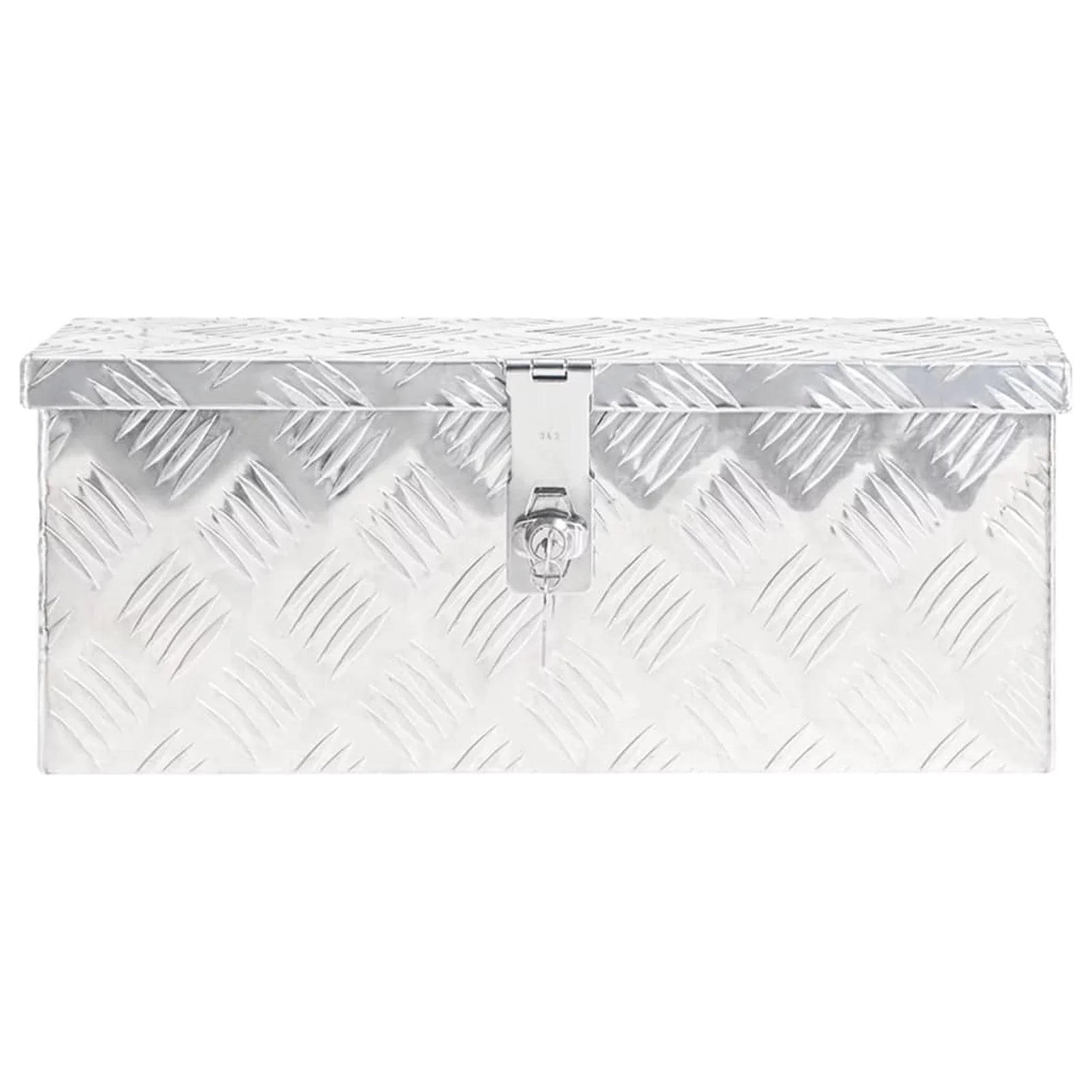Aluminum Case 5.9 for x Truck Trip Lockable Anself Camping x Storage W Silver x Organizer H) Inches 19.7 Garage, Trailer 8.1 Vehicle, Tool Underbody Box x Toolbox Box (L