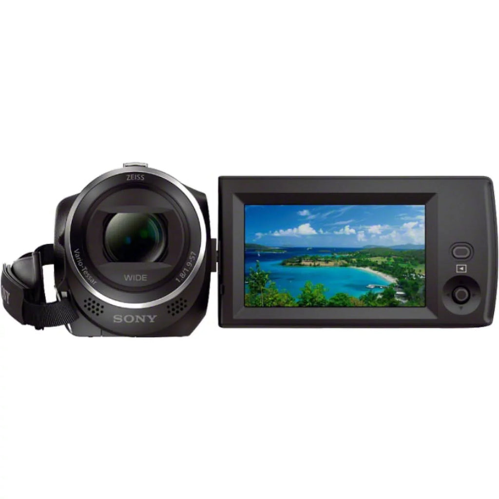 Sony MicroSDXC + HDR-CX405/B Camcorder 60p Ultra UHS-I Full + 64GB Card Pack + HD Bundle Accessory NP-BX1 Battery Memory
