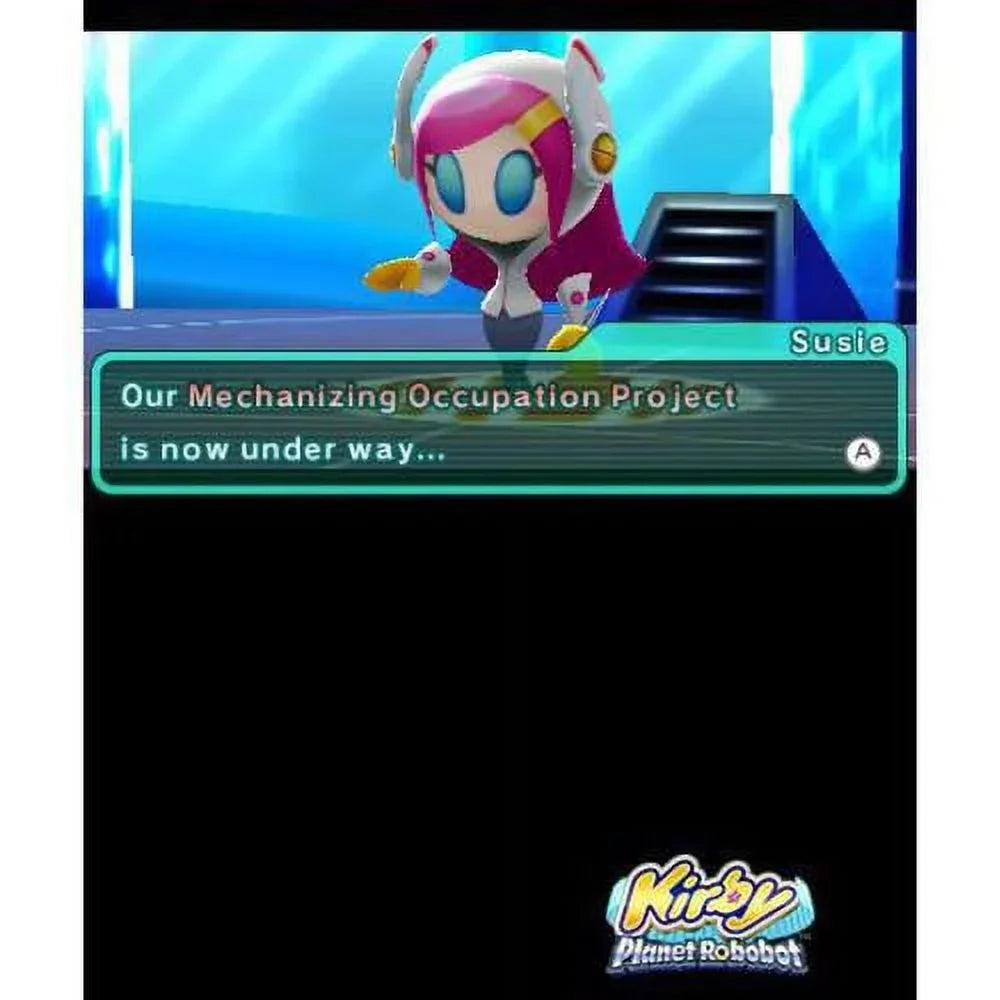 '- Nintendo 3DS Planet Kirby: Nintendo - Action/Adventure Robobot Game