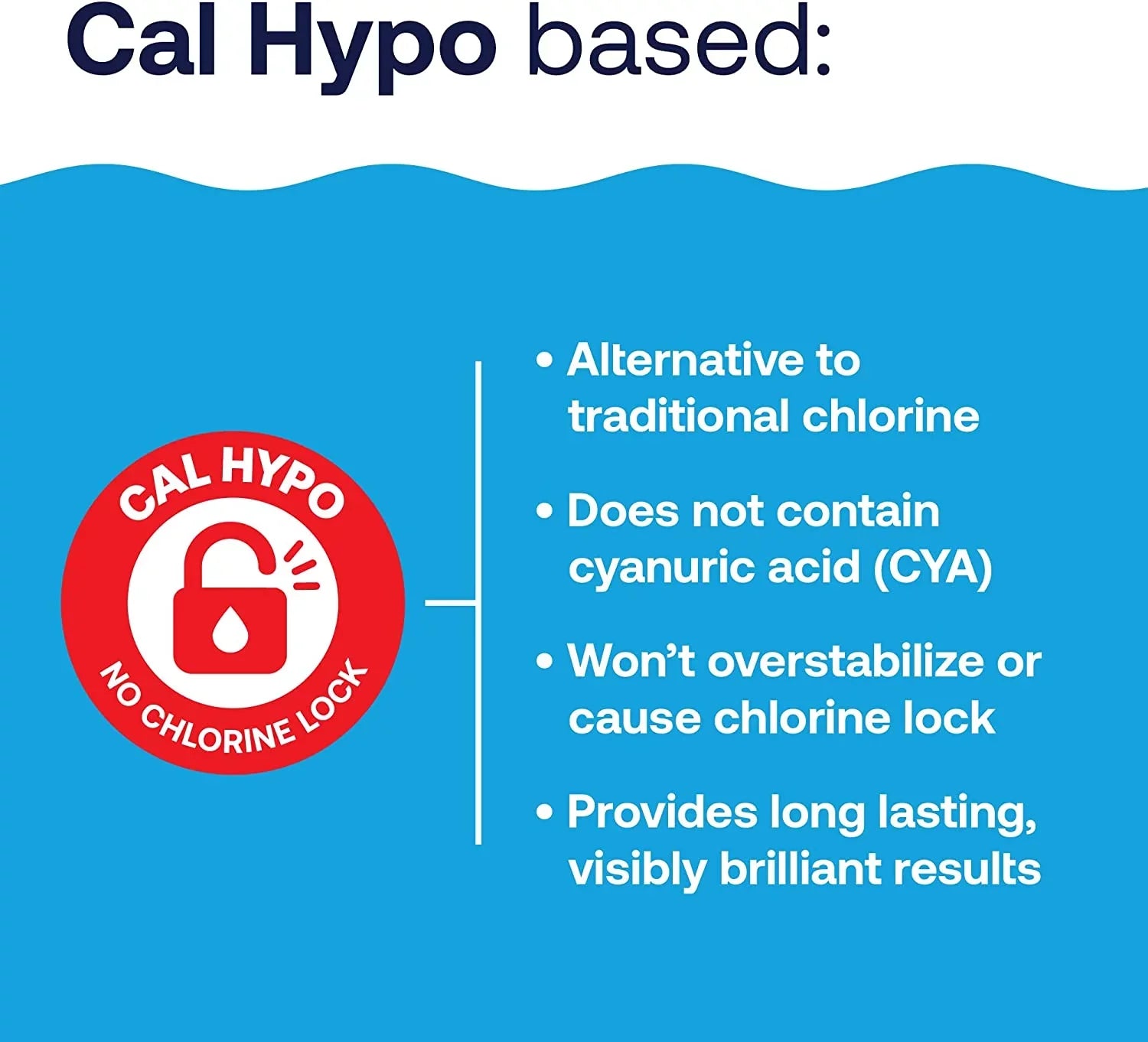 HTH Algae, & Bacteria Hypo Formula, Cal Pool Pool 1 Shock Advanced, Chemical Prevents (Pack lb Care Swimming of 6)