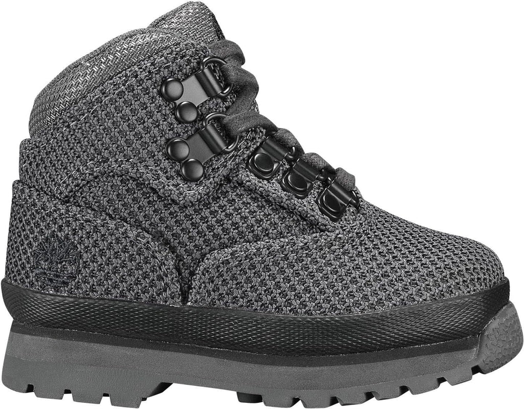 Black TIMBERLAND Hiker Casual Unisex/Child Euro shoe 11 Kid size Fabric A1QE4 Fabric