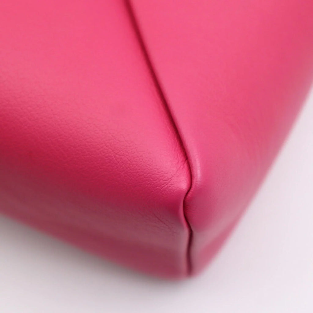 M54501 red bag shoulder leather gold Louis hardware VUITTON pink LOUIS Vuitton love Pre-Owned chain (Good) note