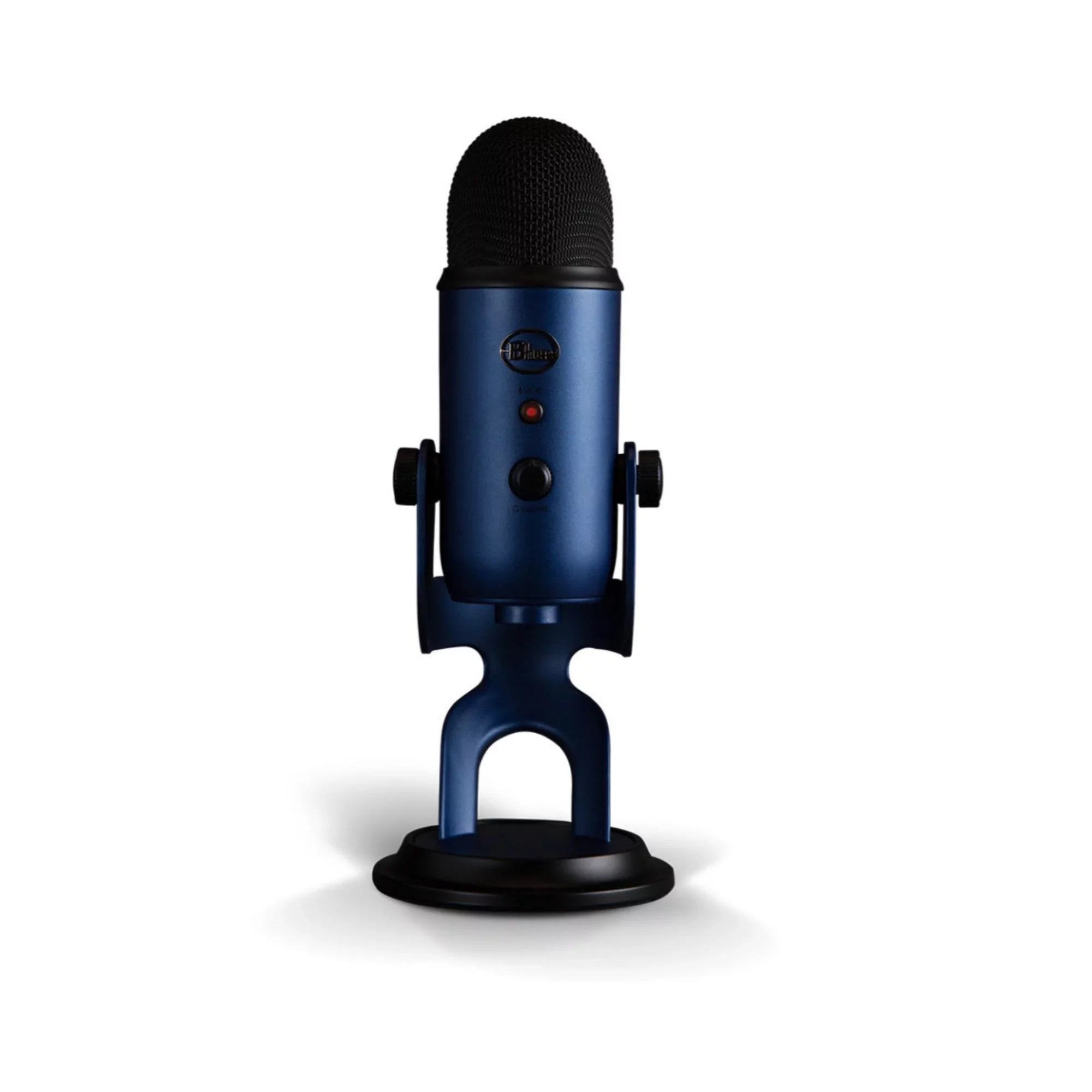 with Blue Mount and Microphones Stand, Blue) Boom Microphone Filter Pop (Midnight Yeti Shock Arm