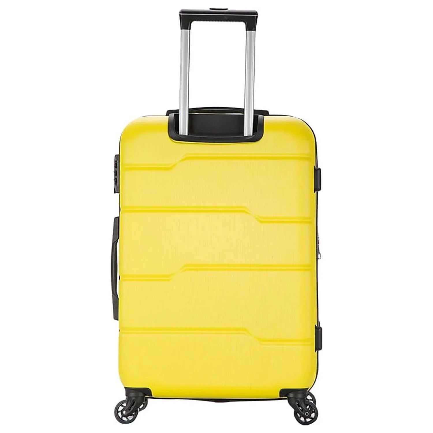Luggage Yellow (DKROD00M-YEL) RODEZ Plastic DUKAP 4-Wheel Spinner