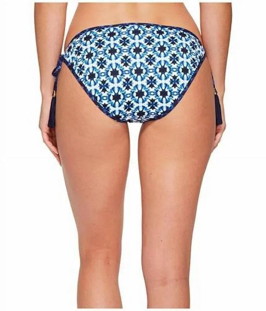 US Reversible Bottom, Swim PLUNGE Bahama Large/14 Shibori Bikini BLUE Tommy