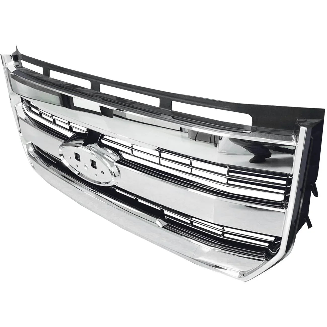 camera F-150 Front Bumper Chrome 15-17 W/o Grille For FL348200PBS Radiator
