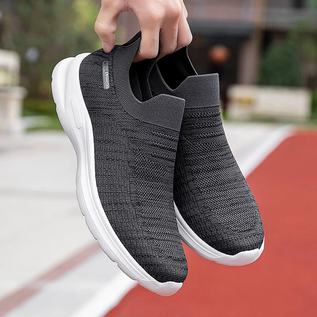 Spring and Middle Aged Light Summer Walking and Men Slip Shoes Shoes AdBFJAF Couple Elderly Sneakers Non Shoes Fashion New Men's