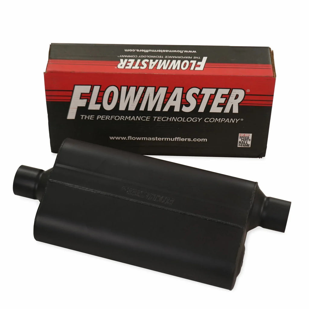 Car Exhaust Rear Series Flowmaster Body Dual Kit Mopar SW 62-74 B 2.5" 50 Exit