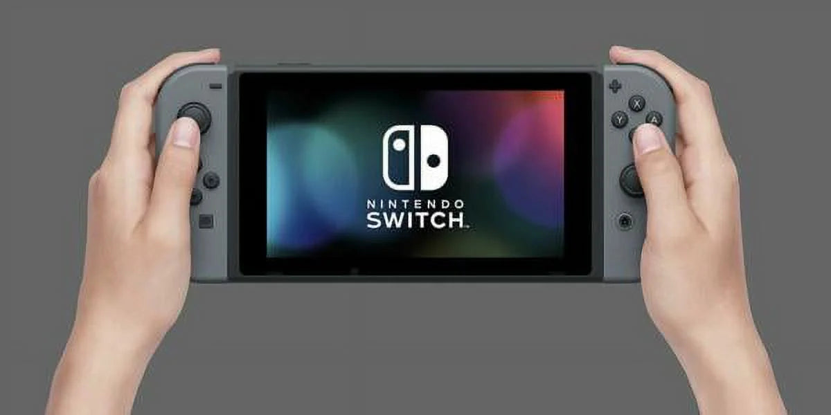 Console (Used) with Gray HADSKAAAA 32GB HAC-001(-01) Used Nintendo Joy‑Con Switch -