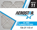 Pleated x 1/2 11, 13 USA 1, x Box 1/2x1 Air Made MERV 21 Filter, of 6, in Aerostar 13x21 the