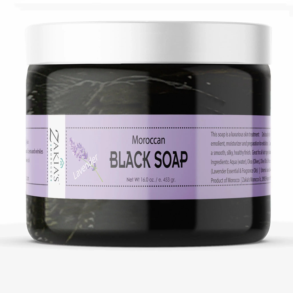 Black oz Beldi Soap - Moroccan -16 Lavender