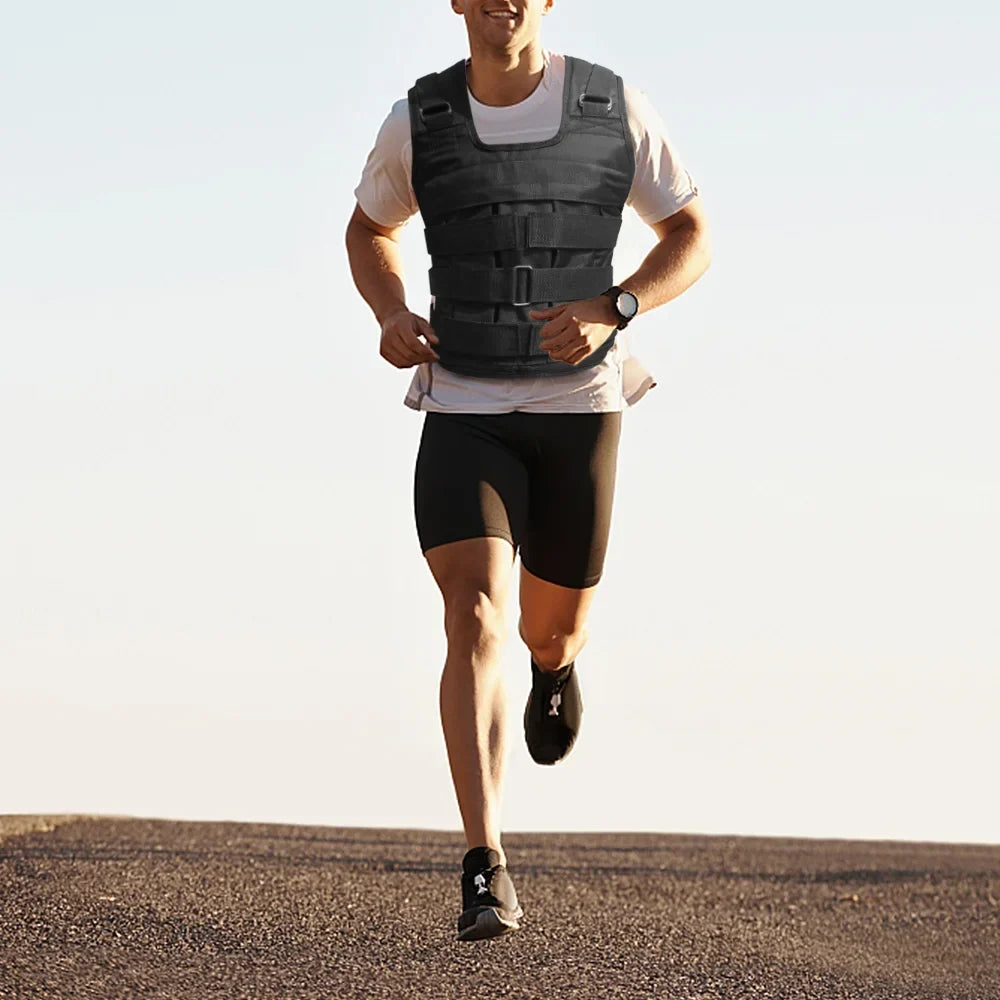 Jacket, Load, - Oxford Weight Weighted Nebublu Vest Max. Strength Training Cloth Adjustable 50kg