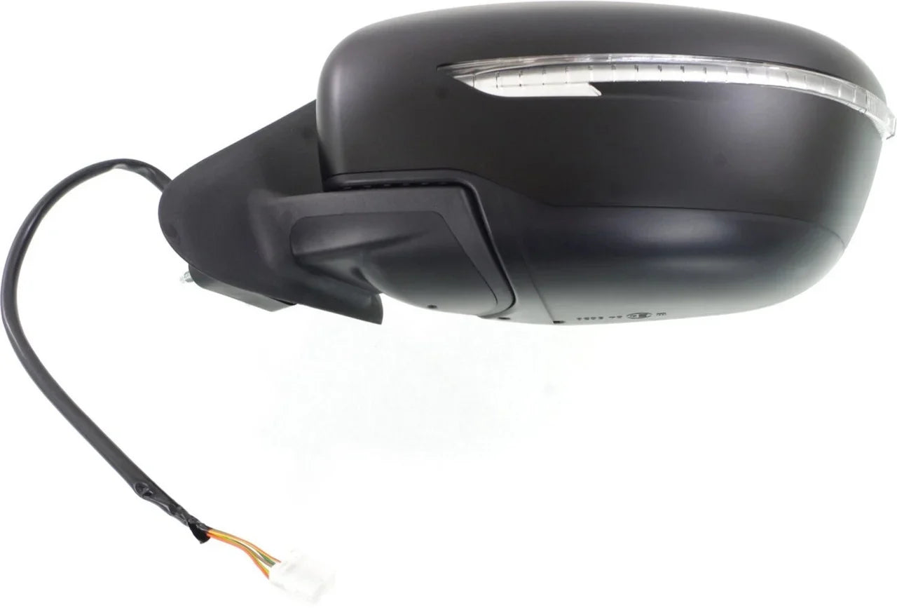 Light, w/o Manual Dimming and LH, MIRROR JUKE Signal Side w/ View Folding, Non-Heated, Auto Paintable, Power, Camera 15-17
