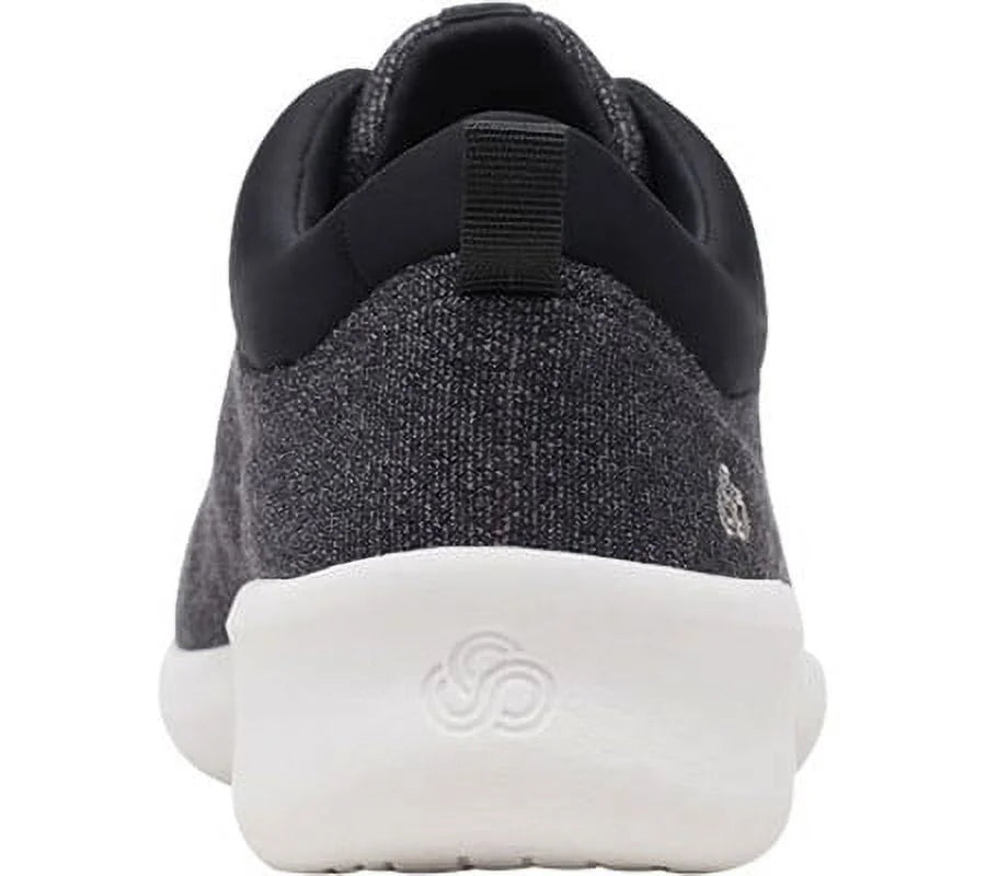 Lightweight 6.5 Lace-Up Adjustable Breathable Padded Heel Running Round M Pace Womens Toe CLARKS Gray Comfort Athletic Shoes